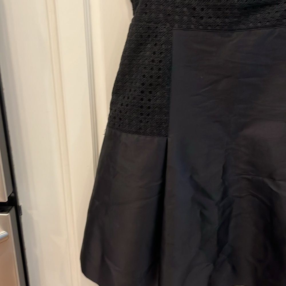 Lela Rose Black Fit and Flare Dress - Picture 3 of 8